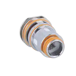 GeekVape P Series Heads 11 Hochwertiger flexibler Schlauchverbinder mit orange Dichtungen, perfektes Zubehör für Wasser-, Heizungs- oder Pneumatiksysteme.