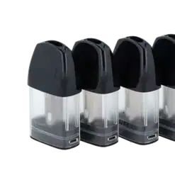 Uwell Caliburn A2 Pod 0,9 Ohm Pod 6 4 Batterieladegerät für kabellose Geräte, schwarz und transparent, kompakte Ladestationen, ideal für unterwegs, langlebige Qualität, schnelle Ladefunktion.