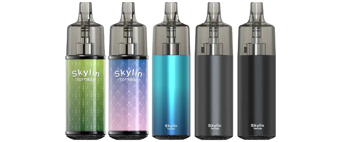 Das GOBAR Tornado Skylin E-Zigaretten Set überzeugt mit 10 ml Tankvolumen, 1.000 mAh Akku, 0,6 Ohm Mesh-Coil und USB-C-Laden. Ideal für DL-Dampfer und Einsteiger – jetzt bei LETZ Go Shop bestellen.